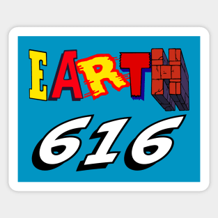 Earth 616 Sticker